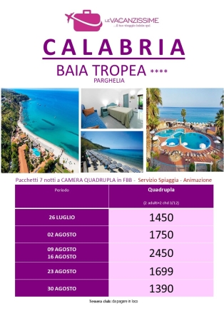 BAIA TROPEA 4* MARE ITALIA 2025